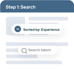 Step 1: Talent Search